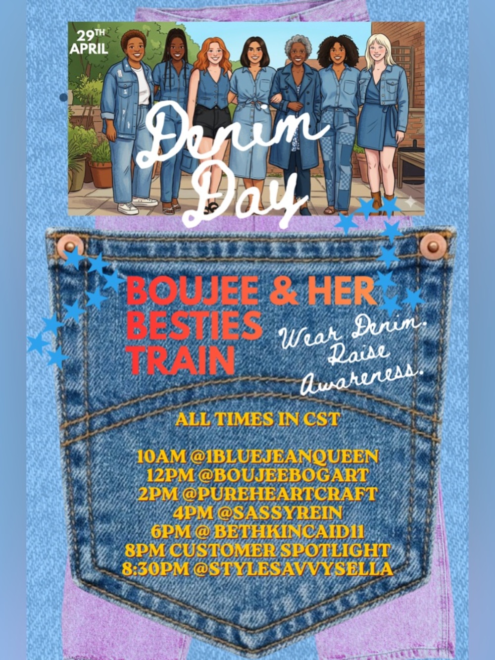 Denim Day - Boujee Brands Great Prices!